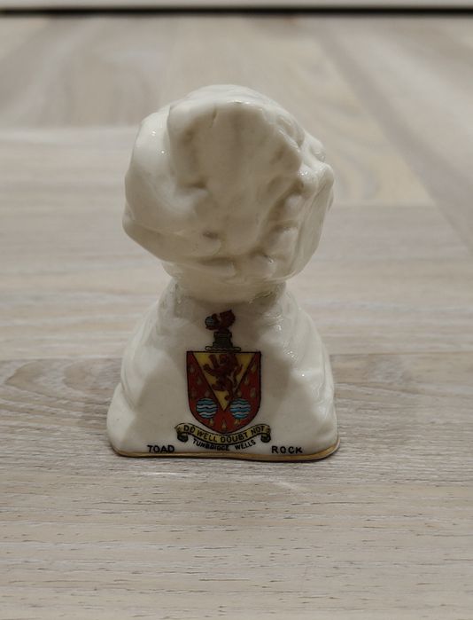 WW1. Rzadka zabytkowa figurka Toad Rock