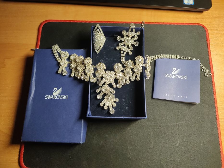 Оригінальний комплект Swarovski Fantasy (3в1), сертифікат, торг!