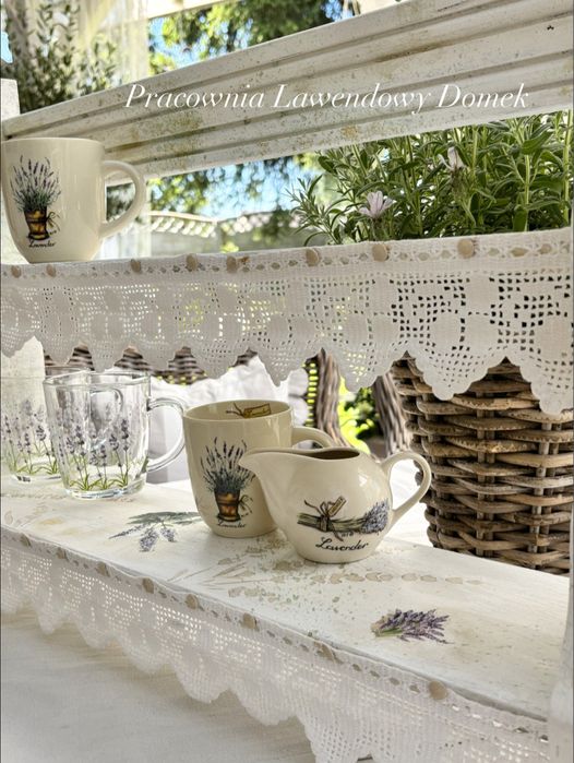 Półka Shabby chic lavender