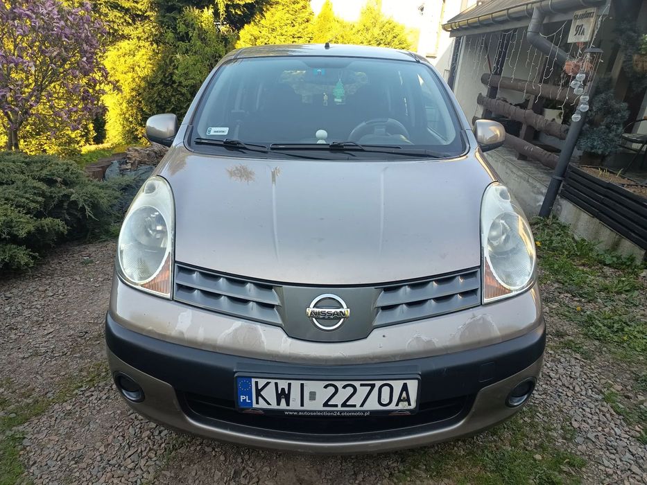 Nissan Note Nissan Note 1.4 benzyna+gaz Uszkodzony