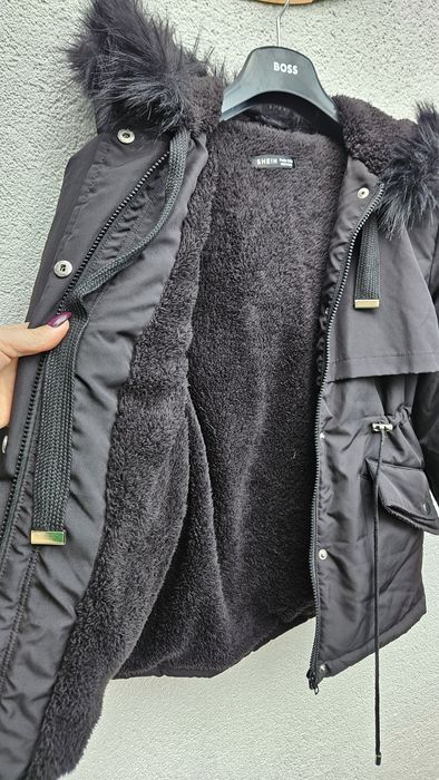 Nowa kurtka ocieplana petite roz 2xs