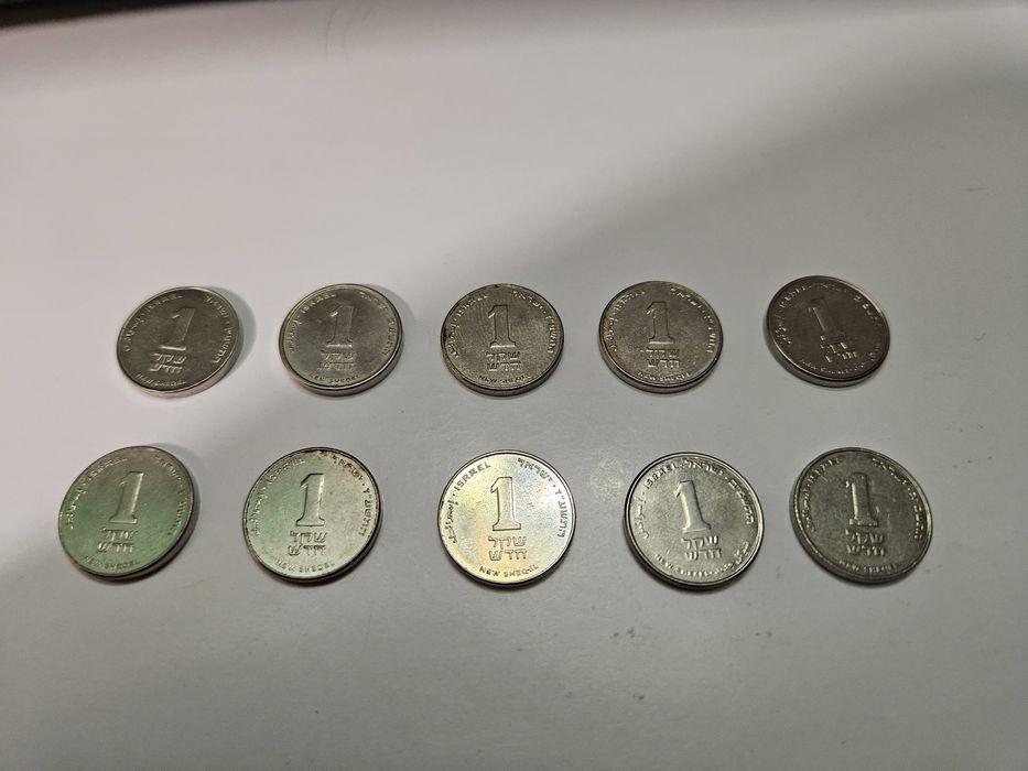 1 шекель, шекелі 
Ціна вказана за 1 монету
Олх доставка 2% +20 грн (к
