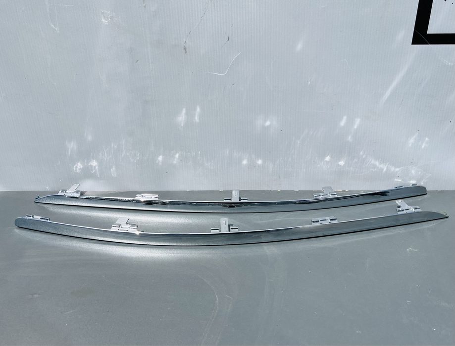 Хромовий Молдинг Бамперу Audi A6 C6 Листва Передня 4F0652066A Розборка