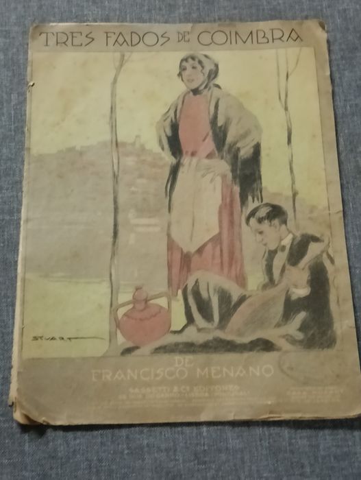 Partitura Três Fados de Coimbra