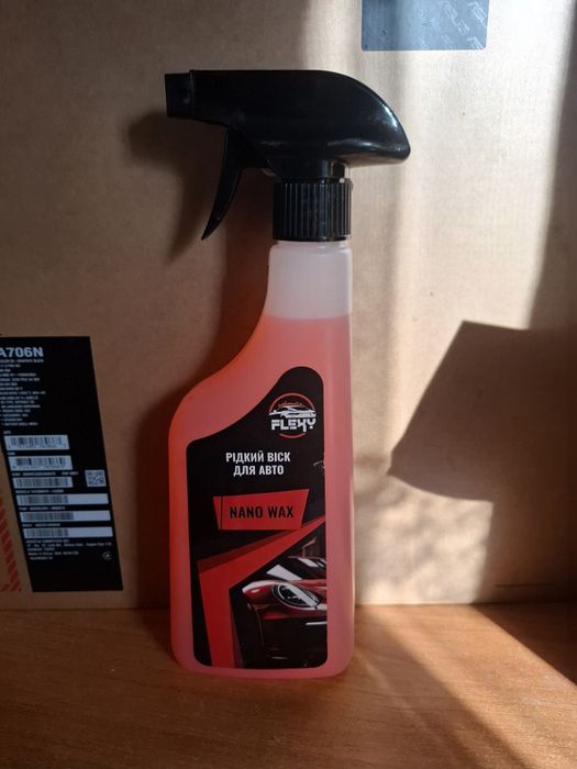 Воск для ухода за авто жидкий Flexy Nano-Wax 500 мл