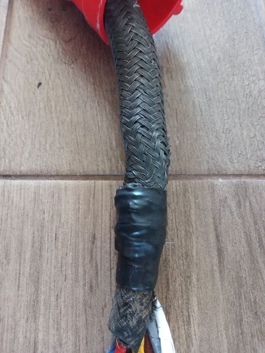 Kabel /przewód siłowy prądowy 23m W mocnym oplocie siatka.