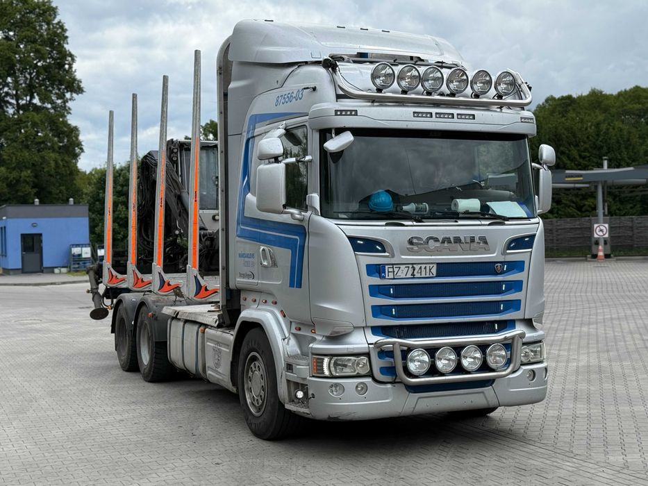 scania do drewna  6x4 R580 Epsilon 110 L