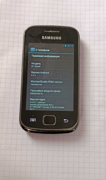 Samsung-S5660 полностью рабочий