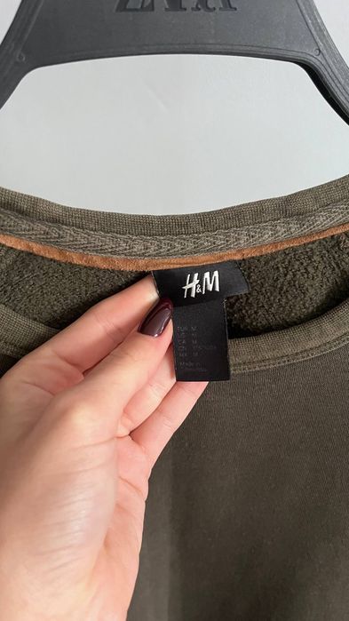 Чоловічий світшот H&M кольору хакі, розмір M