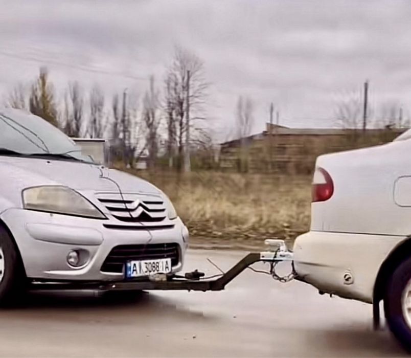 Жорстка зчіпка Жостткая сцепка Жостка сцепка Автобуксір Лафет