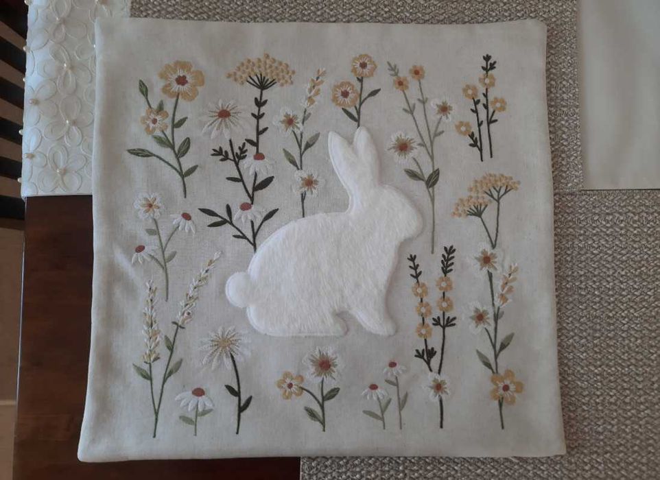 Pszewka ozdobna, świąteczna 45 cm x 45 cm