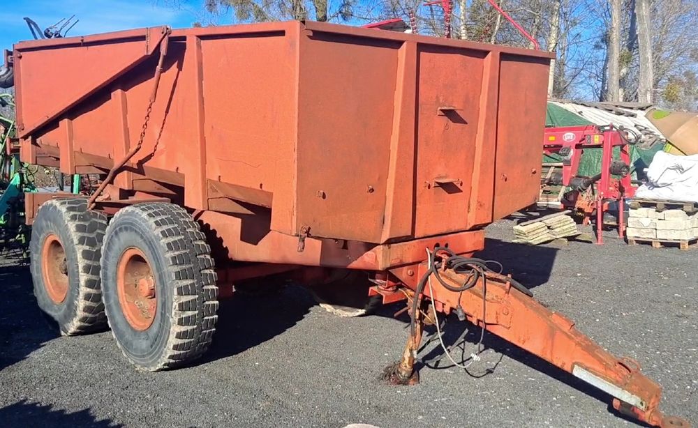 Przyczepa skorupa 12t