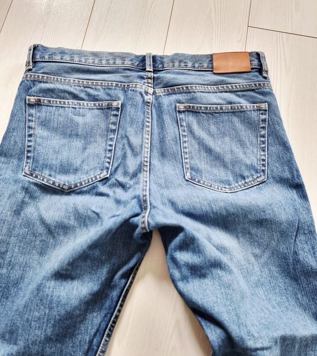 Spodnie jeans h&m slim fit męskie 34
