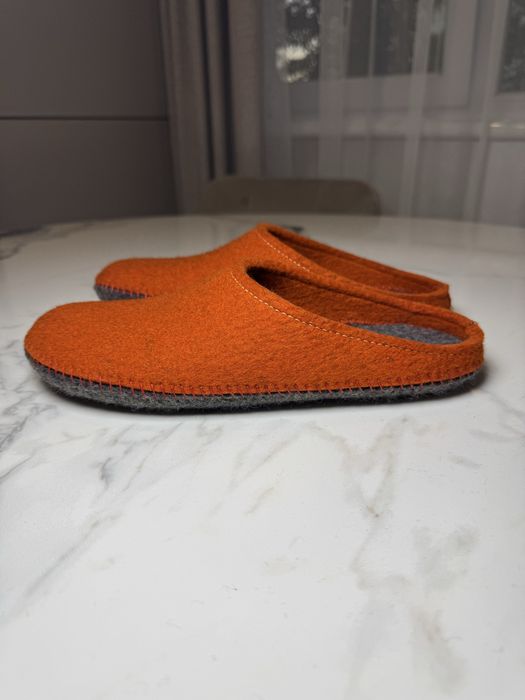 Тапки з натурального войлока