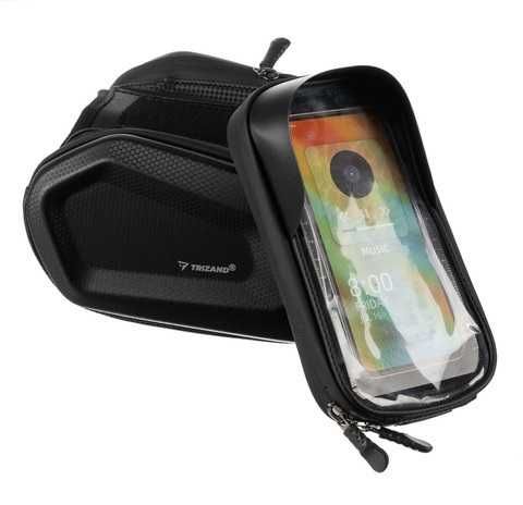 Водонепроникна Велосумка для телефону с Сенсорной панелью на раму