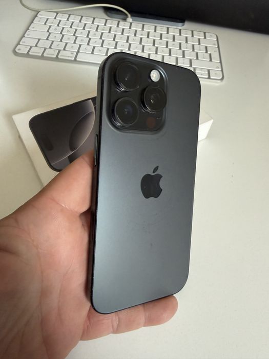 Bateria 99% iPhone 16 Pro 256gb Black Titanium