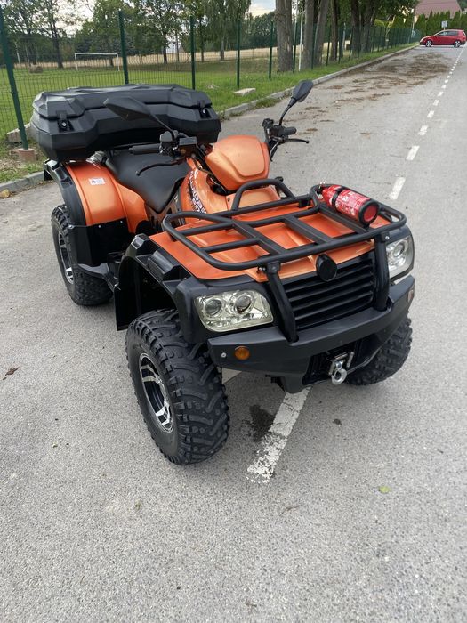Cf moto 500 allroad 4x4   zarejstrowany! Pług
