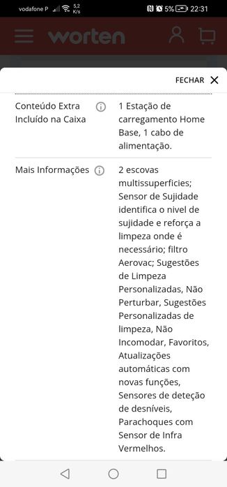 Aspirador Robô IROBOT Roomba 698 Wi-fi (Autonomia 90 min - Cinza médio