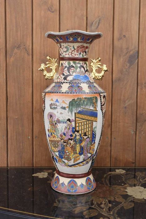 Wazon orientalny porcelanowy dost. 2 sztuki #205 #206 Stylowy Węgrów