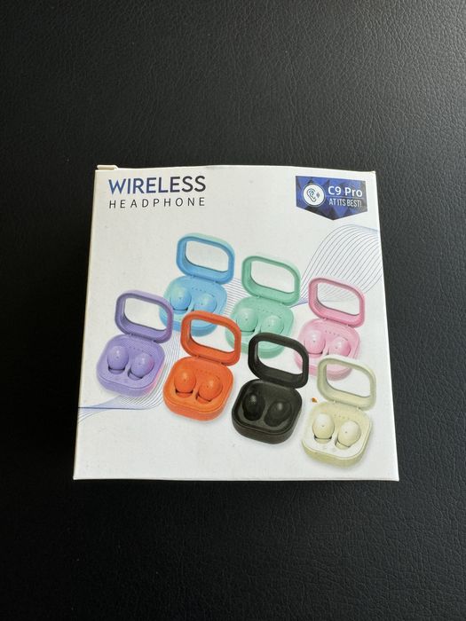 Sluchawki bezprzewodowe  douszne C9 Pro