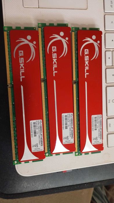 Memória DDR3 F3-12800CL9T-6GBNQ