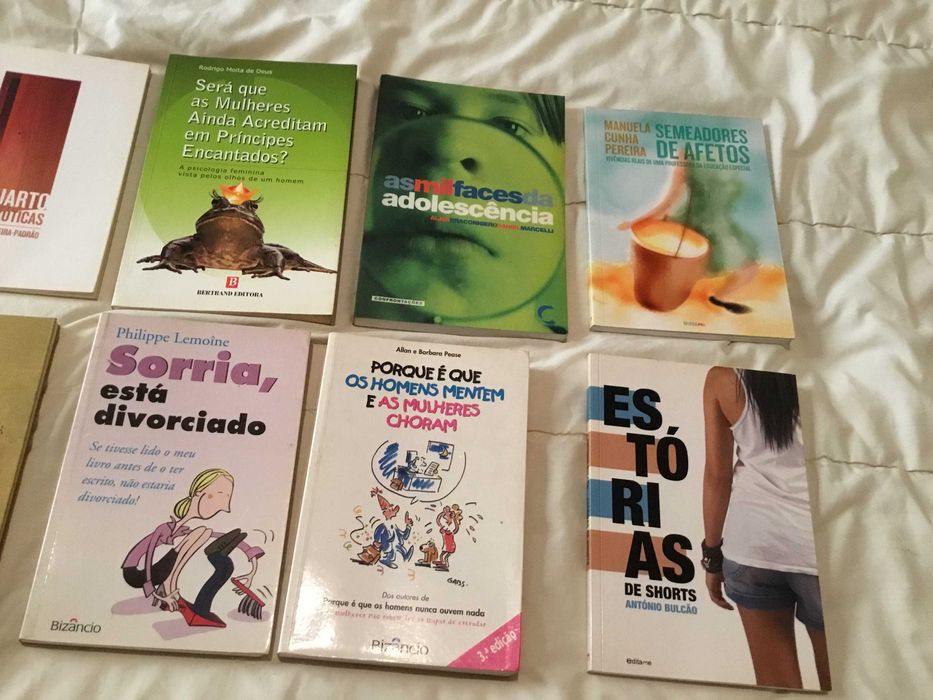 Livros variados - romances