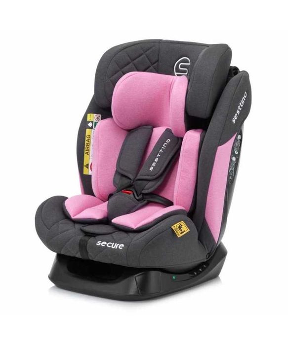 Fotelik Samochodowy Sesttino Secure PRO 0-36kg. 40-150cm.