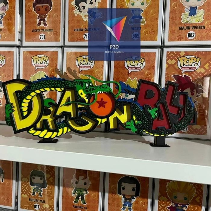 DragonBall dragão impressão 3D