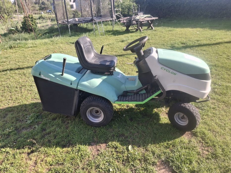 Traktorek kosiarka Viking silnik 2cylindry 22KM z pompa oleju