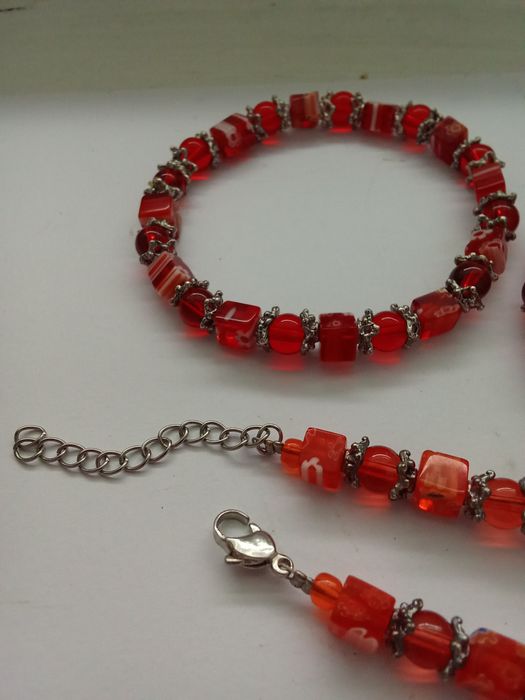 Бусы из муранского стекла