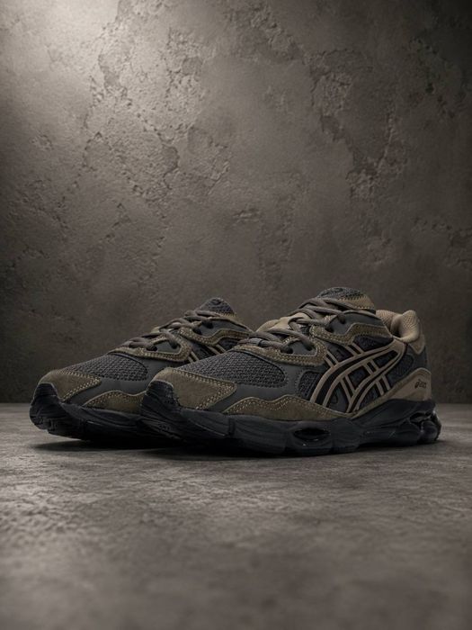 Крутезні чоловічі кросівки Asics GEL-NYC GTX M Khaki Grey! Нові! Є накладений платіж! Розміри: 41,42,43,44,45,46!