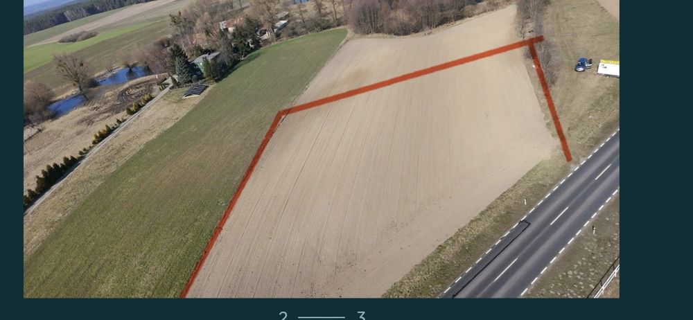 Działka z Warunkami zabudowy 67zl /m - Widok 2