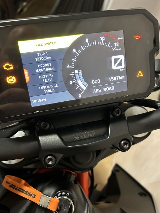 Ktm duke 390 como nova