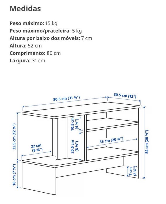 Mesa de Apoio Moderna
