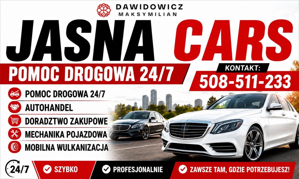 Mobilna wulkanizacja 24h Pomoc Drogowa 24h  Mobilny Mechanik