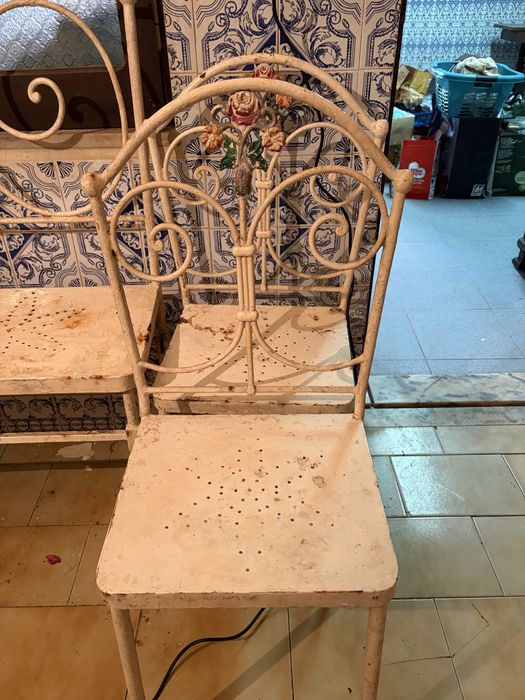 Conjunto Mobilia Vintage de Jardim