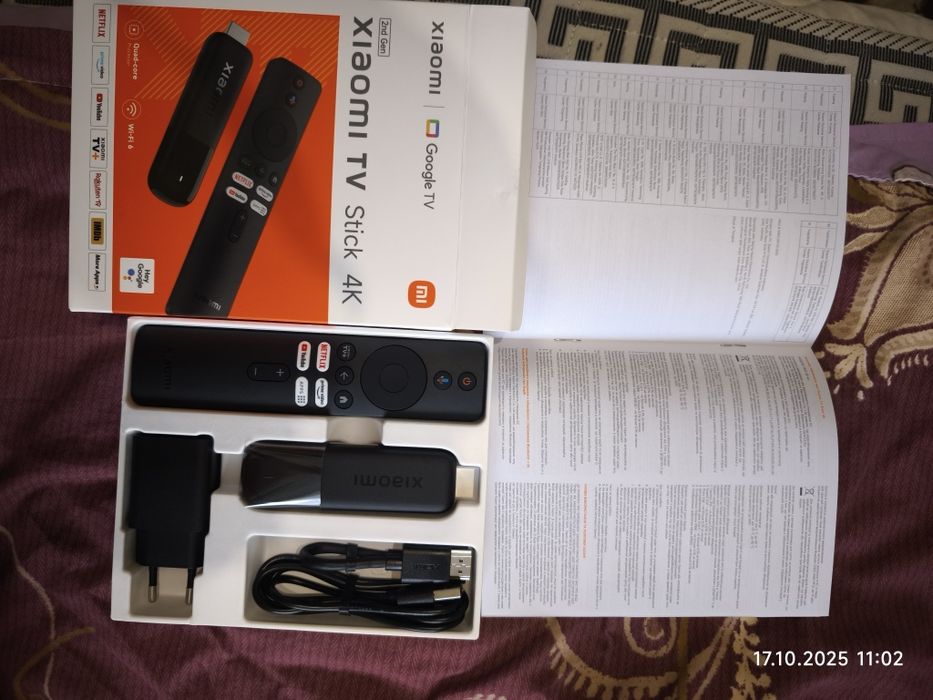 Xiaomi mi tv stick 4k 2nd Gen New новий оригінал 2025 mdz-33-aa