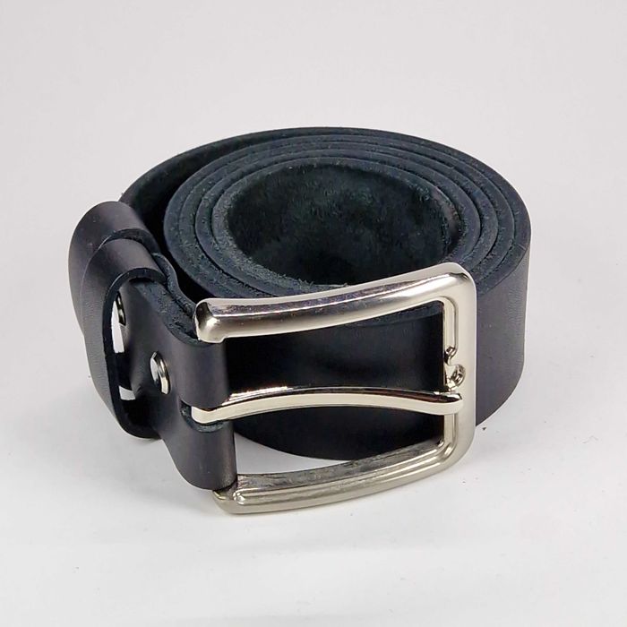 Ремінь чоловічий шкіряний 120 см