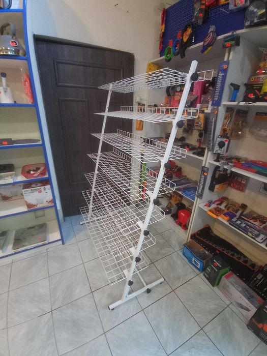 Regał sklepowy druciany