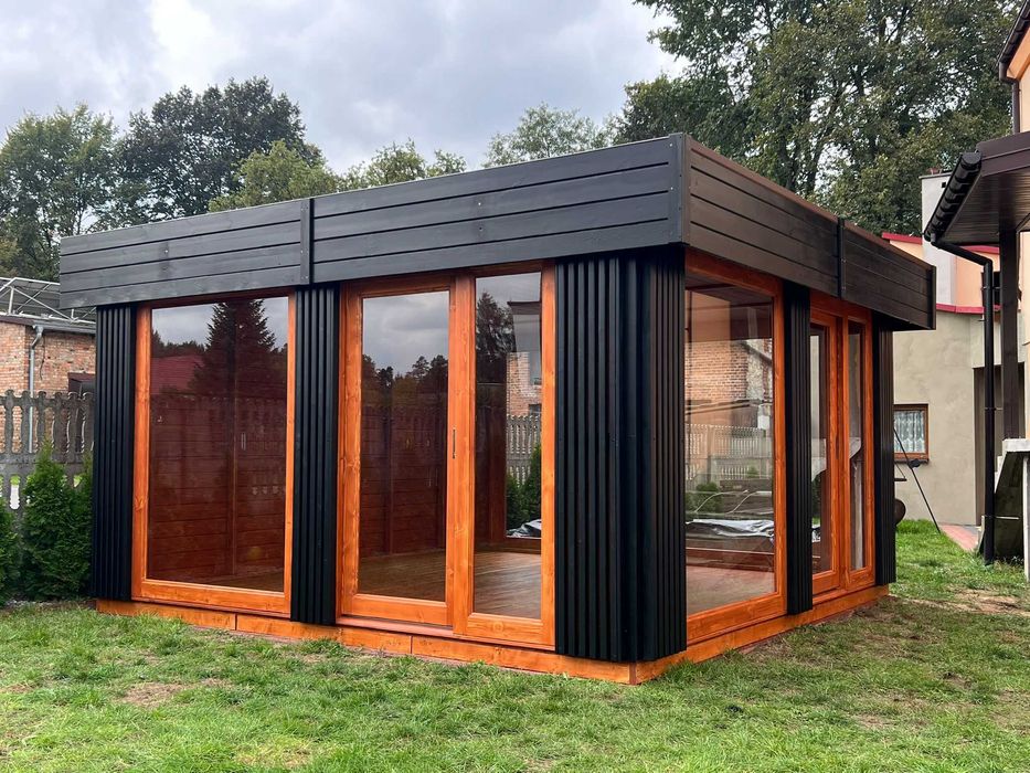 Ogród zimowy,altana przeszklona,drewniana, zimowa,ogrodowa 4x3m,4x4m