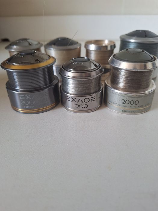 Bobines para carretos de pesca