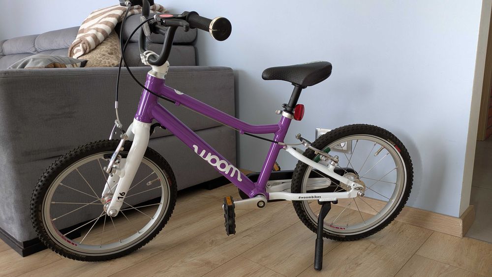 Woom 3 rower 16" stan idealny