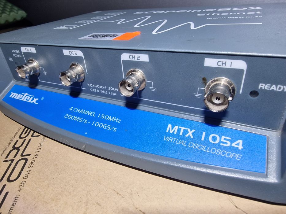 4-канальный цифровой осциллограф Metrix MTX 1054 (150 МГц)