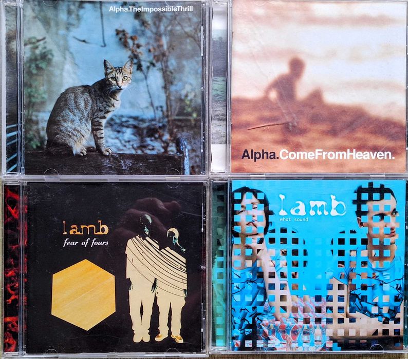 Pack de 4 CDs Indie Eletrónico - Alpha e Lamb!