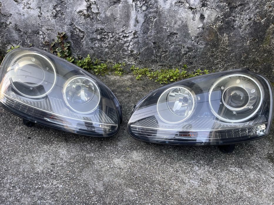 Faróis Xenon VW Golf 5 originais