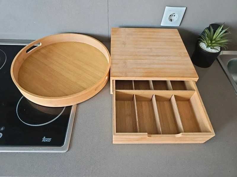 Bandeja e Caixa Capsulas de Café