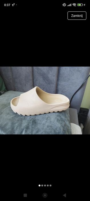 Sprzedam klapki Adidas Yeezy r. 37