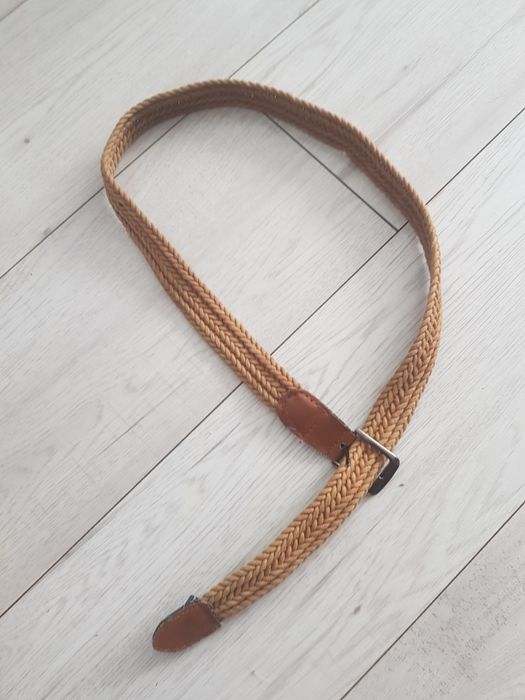 Beżowy pasek dł 100 cm