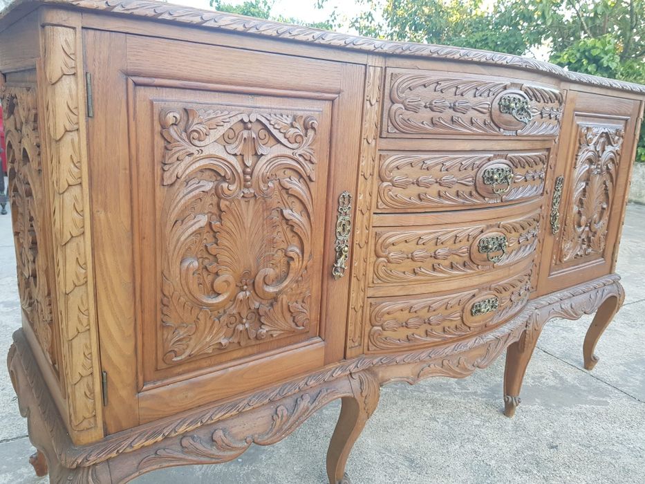 Louceiro de madeira maciça