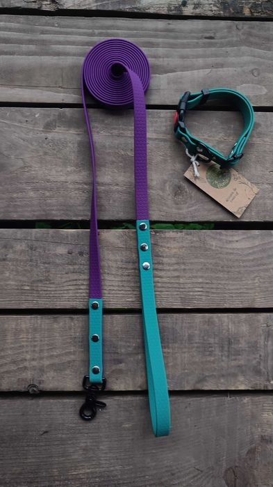 Linka treningowa dla psa 7m HEXA Plaster miodu Smycz Wodoodporna